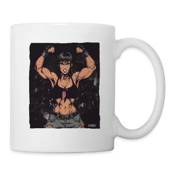 Battle-Ready Fitness Warrior - Mug - white - Right