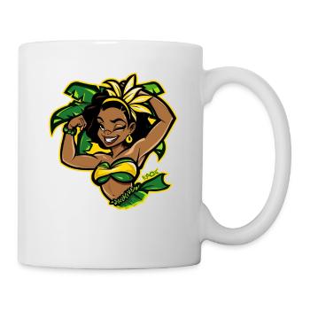 Brazil is beautiful - Mug - white - Right