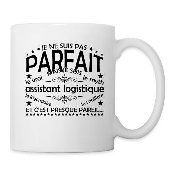 Logistik-Assistent Geschenk Logistik-Assistent l - Tasse - Weiß - Rechts