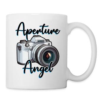 Aperture Angel - Funny Photography - Mug - white - Right