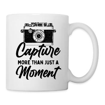 Capture More Than Moment - Photography - Mug - white - Right