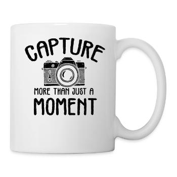 Capture More Than Moment - Photography - Mug - white - Right