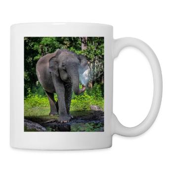 Beautiful Elephant - Mug - white - Right