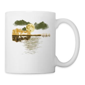 guitare, musicien, groupe de musique, guitariste, - Mug blanc - blanc - Droite