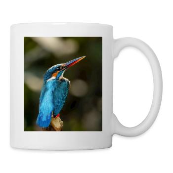 Kingfisher Bird - Mug - white - Right