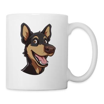 Australian Kelpie Gift | Cartoon Artwork - Mug - white - Right