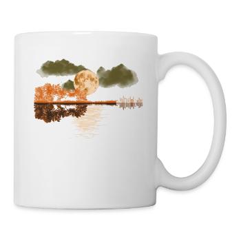 guitare, musicien, groupe de musique, guitariste, - Mug blanc - blanc - Droite