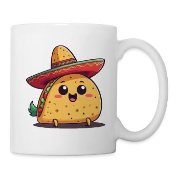 Kawaii Taco Tacos Mexicains Cinco De Mayo - Mug blanc - blanc - Droite