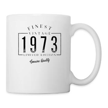 Finest Vintage 1973 Millésime 1973 Anniversaire de naissance - Mug blanc - blanc - Droite
