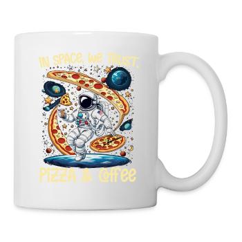 Pizza- und Café-Bereich - Tasse - Weiß - Rechts