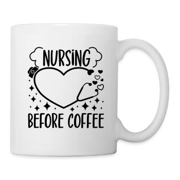 CNA Nursing Certified Nurse Assistant Life Gifts - Tasse - Weiß - Rechts