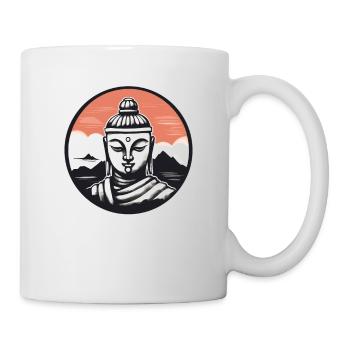 The Buddha Monk - Mug - white - Right