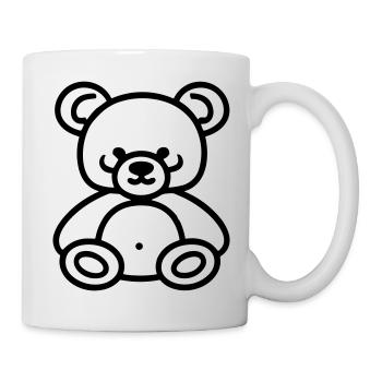 Teddy Bear - Mug - white - Right