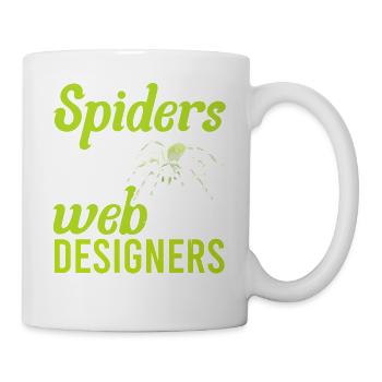 Vogelspinne Tarantula Terraristik Amphibie Spinne - Tasse - Weiß - Rechts