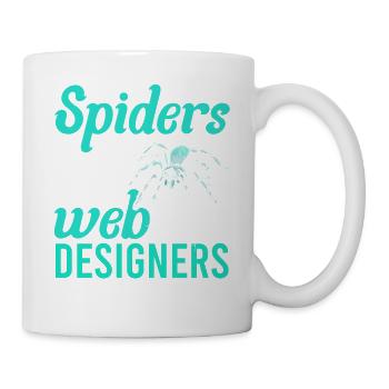 Vogelspinne Tarantula Terraristik Amphibie Spinne - Tasse - Weiß - Rechts