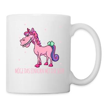 Drôle, Créature Mythique, Dinosaure, Drôle - Mug blanc - blanc - Droite