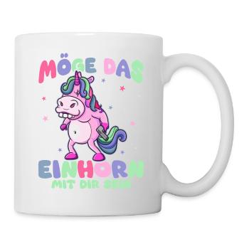 Drôle, Créature Mythique, Dinosaure, Drôle - Mug blanc - blanc - Droite