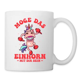 Drôle, Créature Mythique, Dinosaure, Drôle - Mug blanc - blanc - Droite