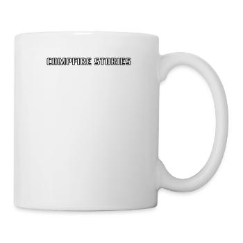 Camping - Campfire stories - Tasse - Weiß - Rechts