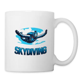 Skydiving Skydive Sky Parachuting Skydiver - Mug - white - Right