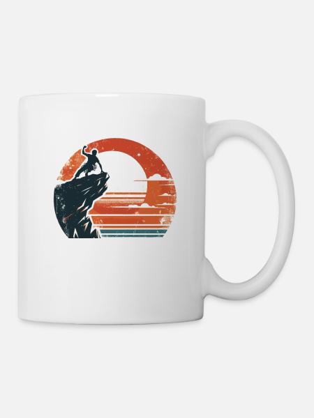 Coloré Pop Art Canyoning Canyoning - Mug blanc - blanc