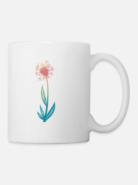 Fleur, Nature, Botanique - Mug blanc - blanc