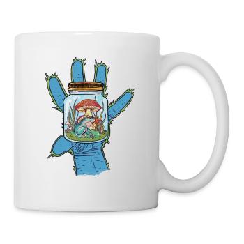 Frog Toad Frogs Fantasy Hand - Mug - white - Right