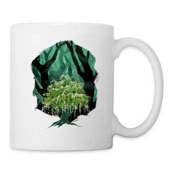 Forêt, Nature, Botanique, Flore - Mug blanc - blanc - Droite