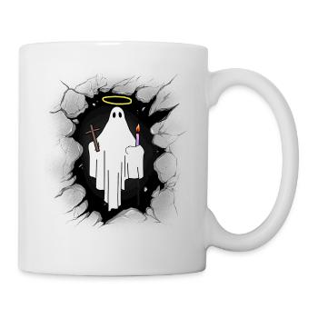 Mitternacht Heiliger Geist Gespenst Halloween Spuk - Tasse - Weiß - Rechts