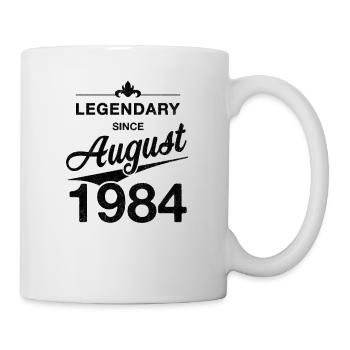 40th Birthday Legendary since August 1984 Vintage - Mug - white - Right