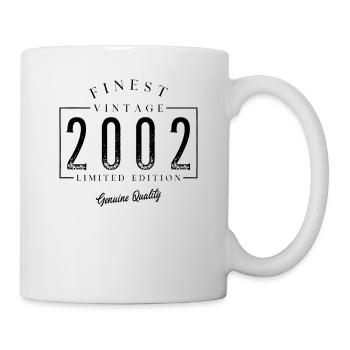 Meilleur millésime 2002 Millésime 2002 Anniversaire Anniversaire - Mug blanc - blanc - Droite