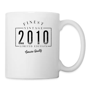 Meilleur millésime 2010 Millésime 2010 Anniversaire Anniversaire - Mug blanc - blanc - Droite
