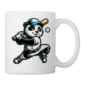 Panda Baseball Players: Hit the Game - Mug - white - Right