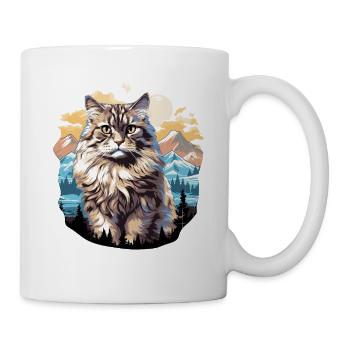 Siberian Cat Sibirische Katze - Mug - white - Right