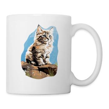 Siberian Cat Sibirische Katze - Mug - white - Right
