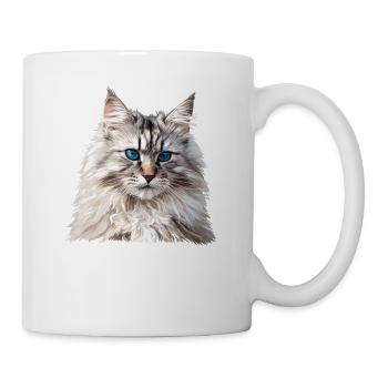 Siberian Cat Sibirische Katze - Mug - white - Right
