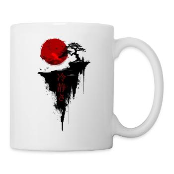 Bonsai Tree Japan Landscape Calmness Aesthetic - Mug - white - Right