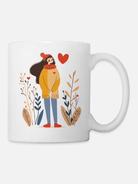 Nature Girl - Mug - white