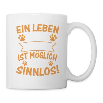 Ein Leben ohne Havaneser ist möglich aber sinnlos! - Tasse - Weiß - Rechts