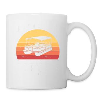 Ponton Bateau Ponton Capitaine - Mug blanc - blanc - Droite