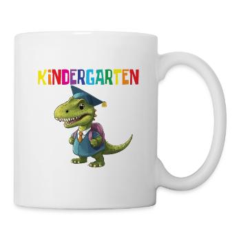 School Enrollment Dino Back to School - Mug - white - Right