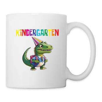 School Enrollment Dino Back to School - Mug - white - Right