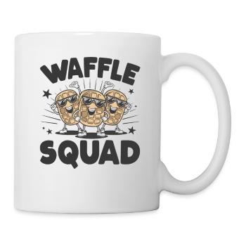 Waffle Squad Waffles Waffle Funny Pastry - Mug - white - Right