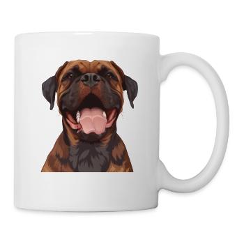 Boerboel Cartoon Artwork - Mug - white - Right