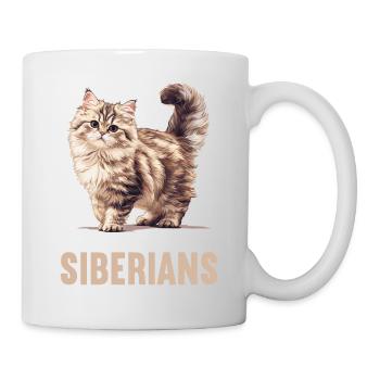 Siberian Cat Sibirische Katze - Mug - white - Right