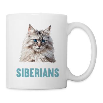 Siberian Cat Sibirische Katze - Mug - white - Right