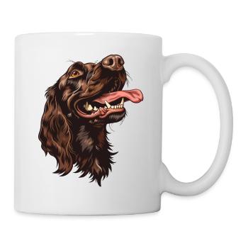 Épagneul Boykin | Illustration de dessin animé - Mug blanc - blanc - Droite