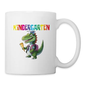 School Enrollment Dino Back to School - Mug - white - Right