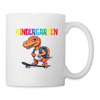 School Enrollment Dino Back to School - Mug - white - Right