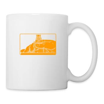 charpentier, charpentier, menuisier, charpentier, - Mug blanc - blanc - Droite